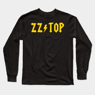 ZZ Top AC/DC-Style Long Sleeve T-Shirt